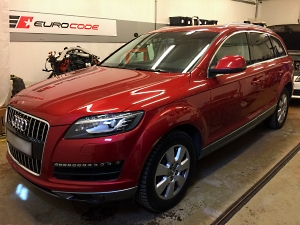 Чип тюнинг ауди Q7 3.0TDI 239ho + EGR_OFF 2011